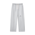 rgb(0, 0, 0) Sweatpants — Flower Gray