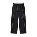 rgb(228, 213, 213) Sweatpants — Black